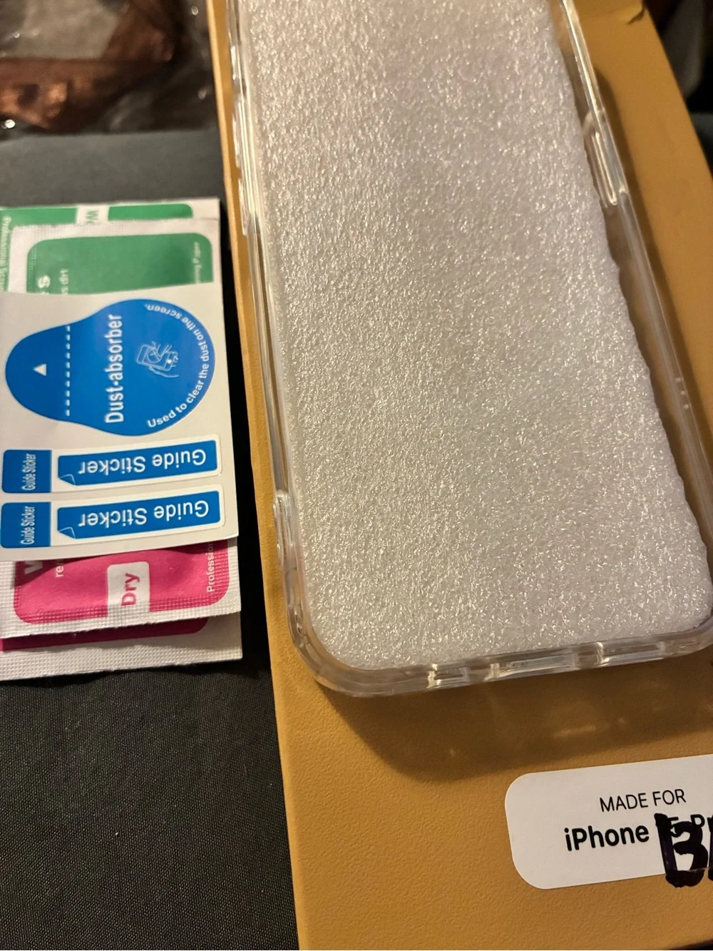 Clear MagSafe-Compatible iPhone 13 Mini Case with White Ring, NEW